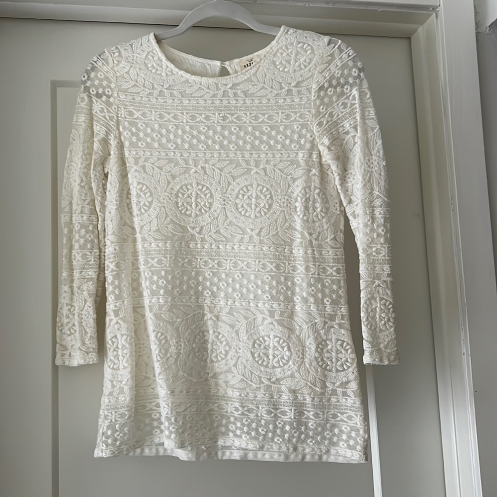 Sezane Lace Blouse Size 34/ S 2